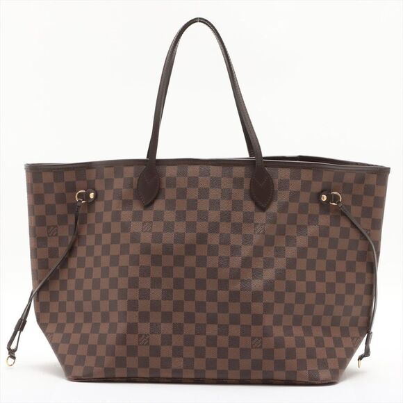 Vuitton Damier ebene Neverfull GM Shoulder Bag - Picture 1 of 8